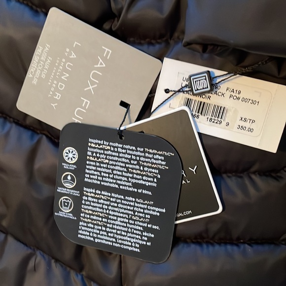 New Black XS coat by Laundry - Picture 6 of 10